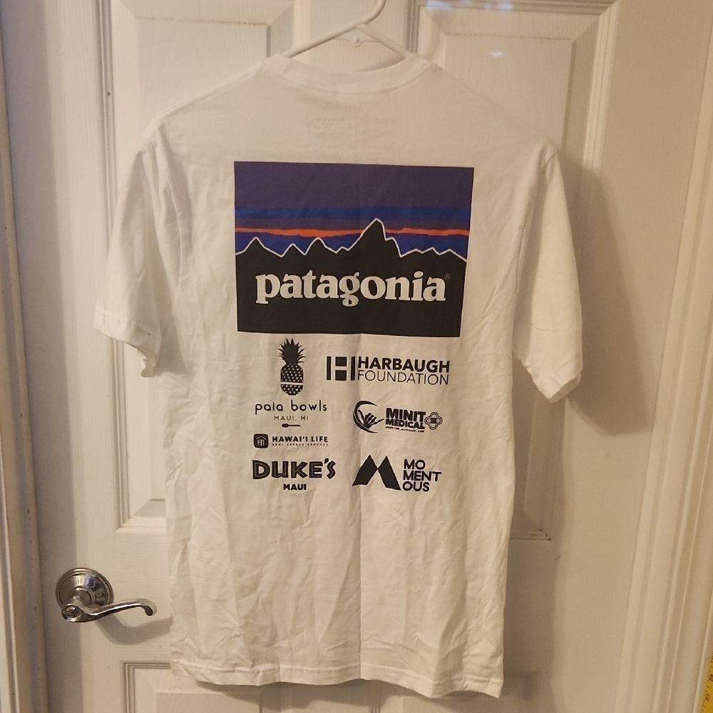 Patagonia Ian Walsh Menehune Mayhem T-Shirt Hookipa Beach Maui XS